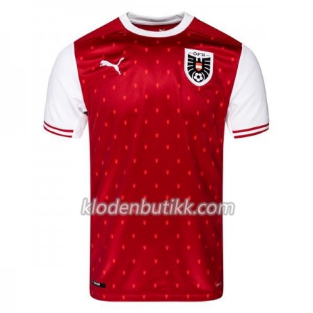 Østerrike Hjemme Fotballdrakt Euro 2020 Kortermet